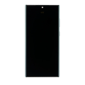 OLED Assembly With Frame Compatible For Samsung Galaxy S23 Ultra 5G (US & International) (Used OEM Pull: Grade B/C) (Green)