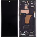 OLED Assembly With Frame Compatible For Samsung Galaxy S23 Ultra 5G (US & International) (Service Pack) (Phantom Black)