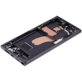 OLED Assembly With Frame Compatible For Samsung Galaxy S23 Ultra 5G (US & International) (Service Pack) (Phantom Black)