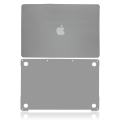 2in1 (Top and Bottom) Skin Compatible For MacBookPro 13" (A2251 / Mid 2020) (Space Gray)