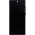 OLED Assembly With Frame Compatible For Samsung Galaxy S22 Ultra 5G (Service Pack) (Phantom Black)