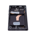 OLED Assembly With Frame Compatible For Samsung Galaxy S22 Ultra 5G (Service Pack) (Phantom Black)