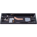 OLED Assembly With Frame Compatible For Samsung Galaxy S22 Ultra 5G (Service Pack) (Phantom Black)