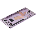 OLED Assembly With Frame Compatible For Samsung Galaxy S23 Ultra (US & International) (Refurbished) (Lavender)