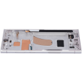 OLED Assembly With Frame Compatible For Samsung Galaxy S23 Ultra (US & International) (Aftermarket Plus) (Sky Blue)