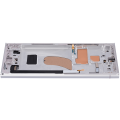 OLED Assembly With Frame Compatible For Samsung Galaxy S23 Ultra (US & International) (Aftermarket Plus) (Sky Blue)