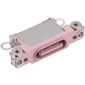Charging Port Only Compatible For iPhone 15 / 15 Plus (Pink) (10 Pack)
