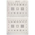 Reballing Stencil For IC Chip Compatible For Samsung Galaxy S22 / S22 Plus / S22 Ultra (Amaoe)