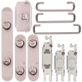 Hard Buttons (Power / Volume / Switch) Compatible For iPhone 15 / 15 Plus (Pink)