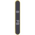 5G Glass Edge Strip Compatible For iPhone 14 / 14 Plus (Yellow)