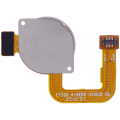 Fingerprint Reader With Flex Cable Compatible For Motorola Moto G Power / G8 Power (XT2041 / 2020)  (Genuine OEM) (Smoke Black) 