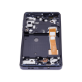 OLED Assembly With Frame Compatible For Motorola Edge 5G (XT2063 / 2020) (Genuine OEM) (Midnight Magenta)