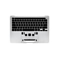 Top Case with Battery and Keyboard (ANSI US) For MacBook Pro 13" A2289 (2020) (Used OEM Pull: Grade B/C) (Silver)