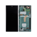 OLED Assembly With Frame Compatible For Samsung Galaxy S22 Ultra 5G (Blemish: Grade A) (Phantom Green)