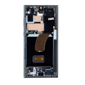OLED Assembly With Frame Compatible For Samsung Galaxy S23 Ultra 5G (US & International) (Blemish: Grade B) (Graphite)