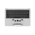 Top Case Assembly With Battery And Keyboard Compatible For MacBook Pro 13" Retina (A1708 / Late 2016) (US Keyboard) (Used OEM Pull: Cosmetic Grade: A) (Silver)