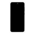 OLED Assembly With Frame Compatible For Samsung Galaxy S23 Plus 5G (US & International) (Used OEM Pull: Grade B/C) (Phantom Black)