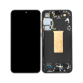 OLED Assembly With Frame Compatible For Samsung Galaxy S23 Plus 5G (US & International) (Used OEM Pull: Grade B/C) (Phantom Black)