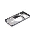 Mid-Frame Housing With Power And Volume Button Compatible For iPhone 15 Pro Max (US Version) (Used OEM Pull: Grade C) (Black Titanium)
