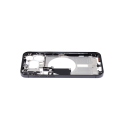 Mid-Frame Housing With Power And Volume Button Compatible For iPhone 15 Pro Max (US Version) (Used OEM Pull: Grade C) (Black Titanium)
