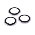 Casper Camera Lens Protector Compatible For iPhone 13 Pro / 13 Pro Max (Silver) (Clear)