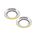 Casper Camera Lens Protector Compatible For iPhone 15 / 15 Plus (yellow) (Clear)