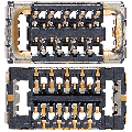 Millimeter-wave Antenna FPC Connector Compatible For iPhone 15 Pro / 15 Pro Max (9 Pin)