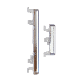 Hard Buttons (Power / Volume) Compatible For Xiaomi Redmi Note 8 / Note 8T (Moonlight White)