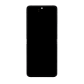 Inner OLED Assembly With Frame Compatible For Samsung Galaxy Z Flip 5 5G (US & International) (Refurbished) (Cream)