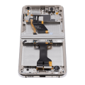 Inner OLED Assembly With Frame Compatible For Samsung Galaxy Z Flip 5 5G (US & International) (Refurbished) (Cream)