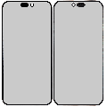 3 in 1 (Glass With OCA Pre-Installed + Polarizer Film ) Compatible For iPhone 15 Pro Max (OCA Master) (2 Pack)