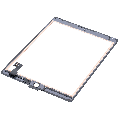 Digitizer Compatible For iPad Air 2 (Glass Separation Required) (Aftermarket Pro: XO7) (White)