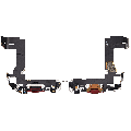 Charging Port Flex Cable Compatible For iPhone 13 Mini (Used OEM Pull) (Red)