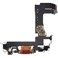 Charging Port Flex Cable Compatible For iPhone 13 Mini (Used OEM Pull) (Red)