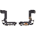 Charging Port Flex Cable Compatible For iPhone 13 Mini (Used OEM Pull) (Starlight)