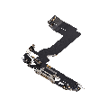 Charging Port Flex Cable Compatible For iPhone 13 Mini (Used OEM Pull) (Starlight)