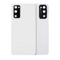 Back cover Glass With Camera Lens Compatible For Samsung Galaxy S20 FE 5G (Aftermarket Plus) (Cloud White)