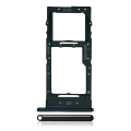 Dual Sim Card Tray Compatible For Samsung Galaxy A51 5G (A516 / 2020) (Prism Cube Black)