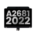 Complete LCD Display Assembly Compatible For MacBook Air 13" (A2681 / Mid 2022) (Used OEM Pull: Grade B) (Midnight)