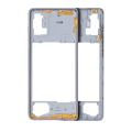 Mid-Frame Housing Compatible For Samsung Galaxy A71 (A715 / 2020) (Prism Crush Silver)