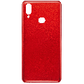 Back Cover Glass For Samsung Galaxy A10S (A107 / 2019) (Aftermarket Plus) (Red)