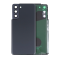 Back Cover Glass With Camera Lens Compatible For Samsung Galaxy S21 5G (Service Pack) (Phantom Gray)