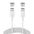USB Type C To USB Type C (3ft) Cable For Samsung (OEM Pull Grade: New) (White) (10 Pack)