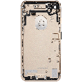 Back Housing W/ Small Components Pre-Installed Compatible For iPhone 7 (Used OEM Pull: Grade A) (Gold)