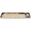 Back Housing W/ Small Components Pre-Installed Compatible For iPhone 7 (Used OEM Pull: Grade A) (Gold)