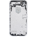 Back Housing W/ Small Components Pre-Installed Compatible For iPhone 7 (Used OEM Pull: Grade A) (Silver)