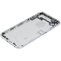 Back Housing W/ Small Components Pre-Installed Compatible For iPhone 7 (Used OEM Pull: Grade A) (Silver)