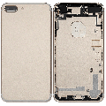 Back Housing W/ Small Components Pre-Installed Compatible For iPhone 7 Plus (Used OEM Pull: Grade A) (Gold)