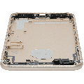 Back Housing W/ Small Components Pre-Installed Compatible For iPhone 7 Plus (Used OEM Pull: Grade A) (Gold)