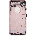 Back Housing W/ Small Components Pre-Installed Compatible For iPhone 7 (Used OEM Pull: Grade A) (Rose Gold)